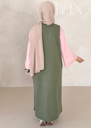 Kurzarm DENIM Kleid
