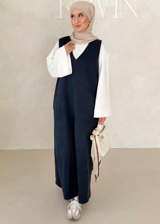 Kurzarm DENIM Kleid
