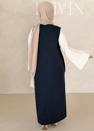 Kurzarm DENIM Kleid