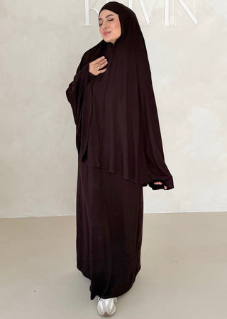 Iman Abaya Set mit Khimar