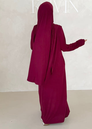 Iman Abaya Set mit Khimar
