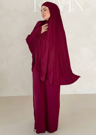 Iman Abaya Set mit Khimar