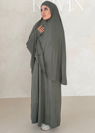 Iman Abaya Set mit Khimar