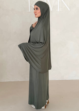 Iman Abaya Set mit Khimar