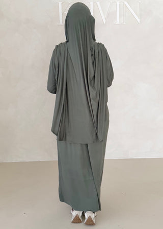 Iman Abaya Set mit Khimar