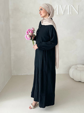 Musselin Boho Kleid