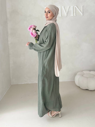 Musselin Boho Kleid