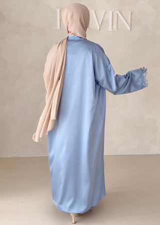 Rosé Abaya-Zweiteiler