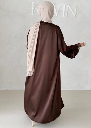 Rosé Abaya-Zweiteiler