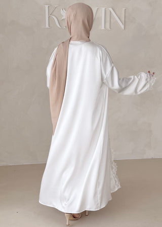 Rosé Abaya-Zweiteiler