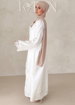 Rosé Abaya-Zweiteiler