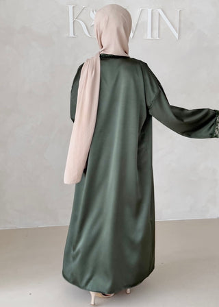 Rosé Abaya-Zweiteiler