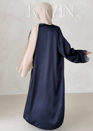 Rosé Abaya-Zweiteiler