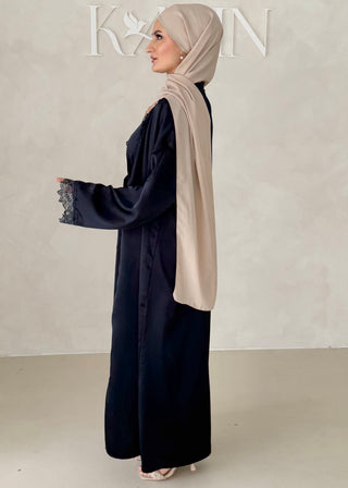 Rosé Abaya-Zweiteiler