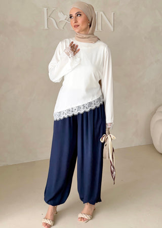 Boho Hose mit Taschen