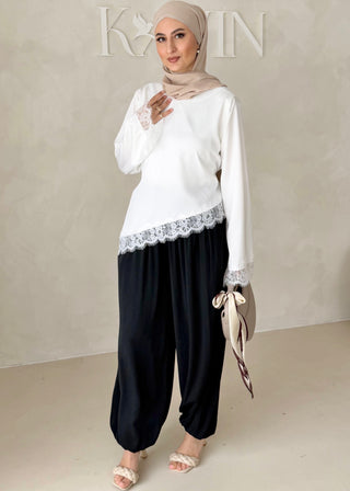 Boho Hose mit Taschen