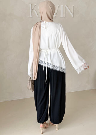 Boho Hose mit Taschen