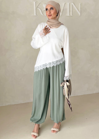 Boho Hose mit Taschen