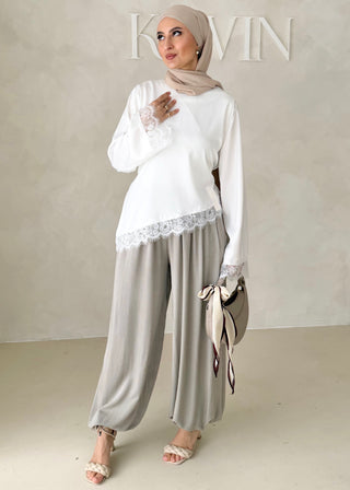 Boho Hose mit Taschen