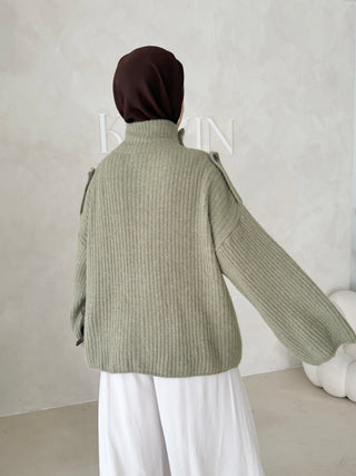 Cardigan mit Knöpfdetails