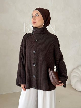 Cardigan mit Knöpfdetails