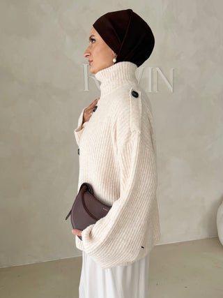 Cardigan mit Knöpfdetails