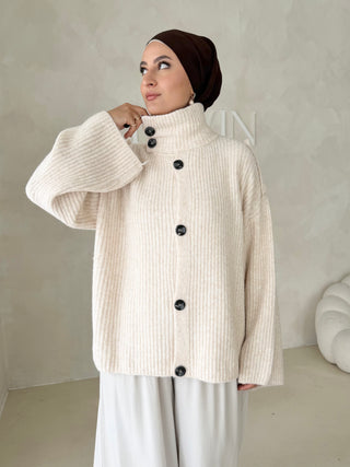 Cardigan mit Knöpfdetails